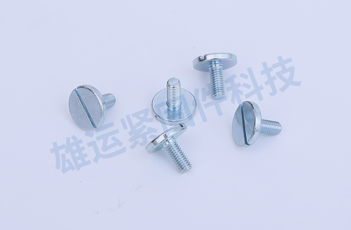 镀锌碳钢一字槽弹垫组合螺丝